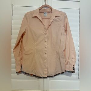 Brooks Brothers Light Pink Fitted Shirt